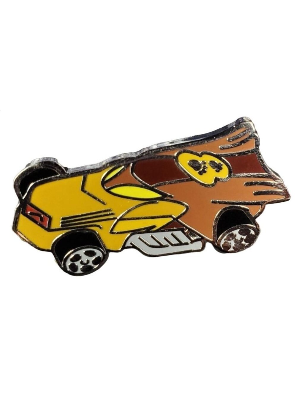 Chip Chipmunk Disney Trading Pin Racing Car Lapel Brooch Badge Accessories Gift